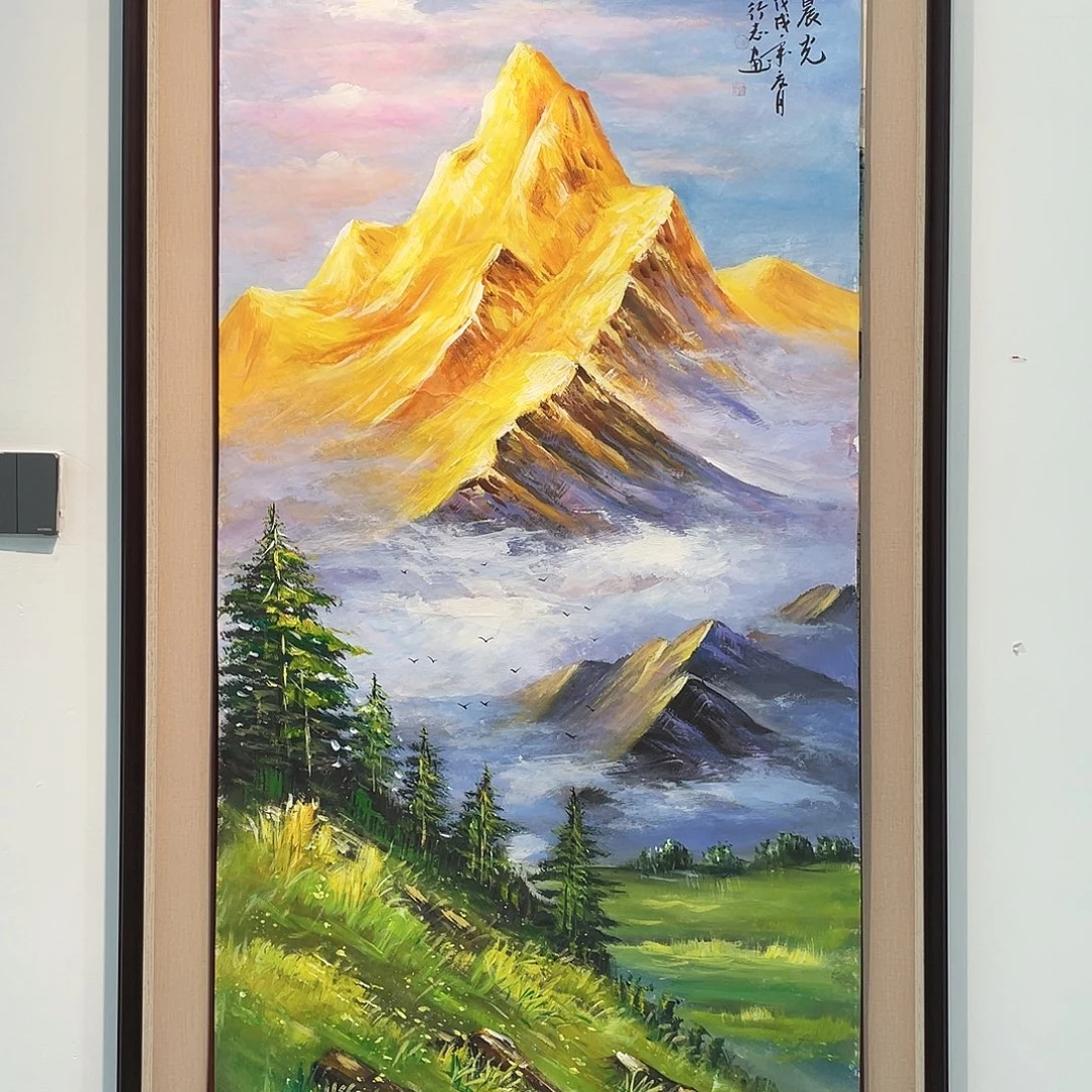 国画凌行志老师手绘国画精品