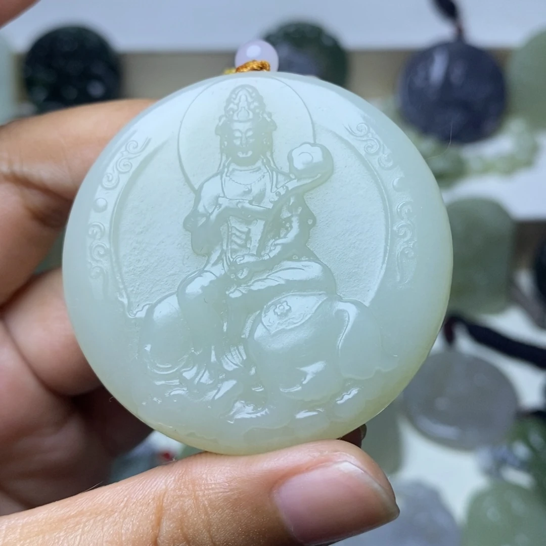 和田玉未镶嵌颈饰❤️****