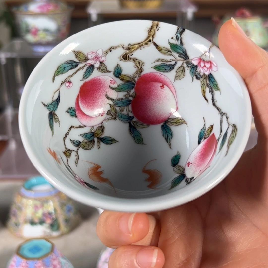 黑**妖纯手工手绘 高端茶器