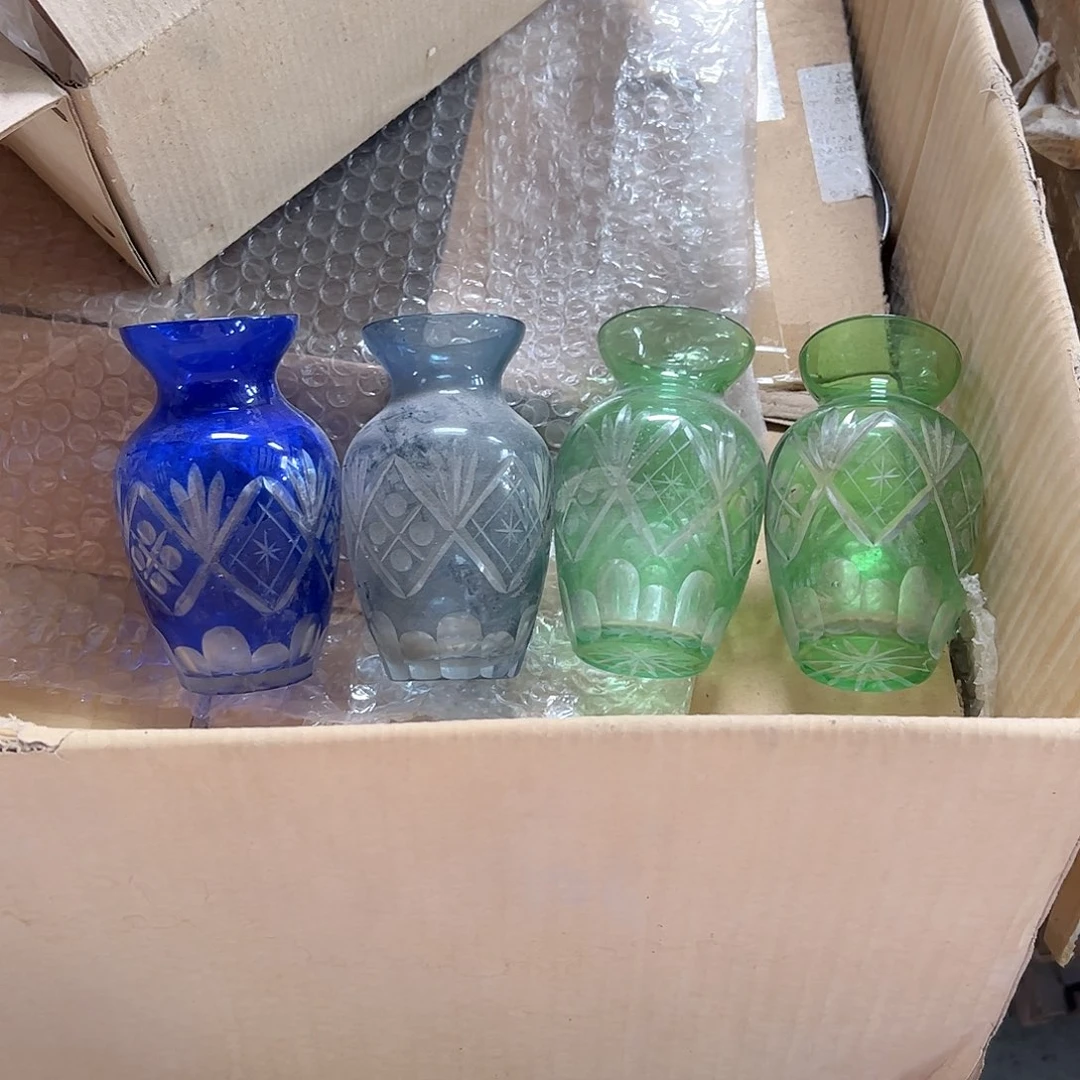 用***9加大款水晶玻璃如图四个