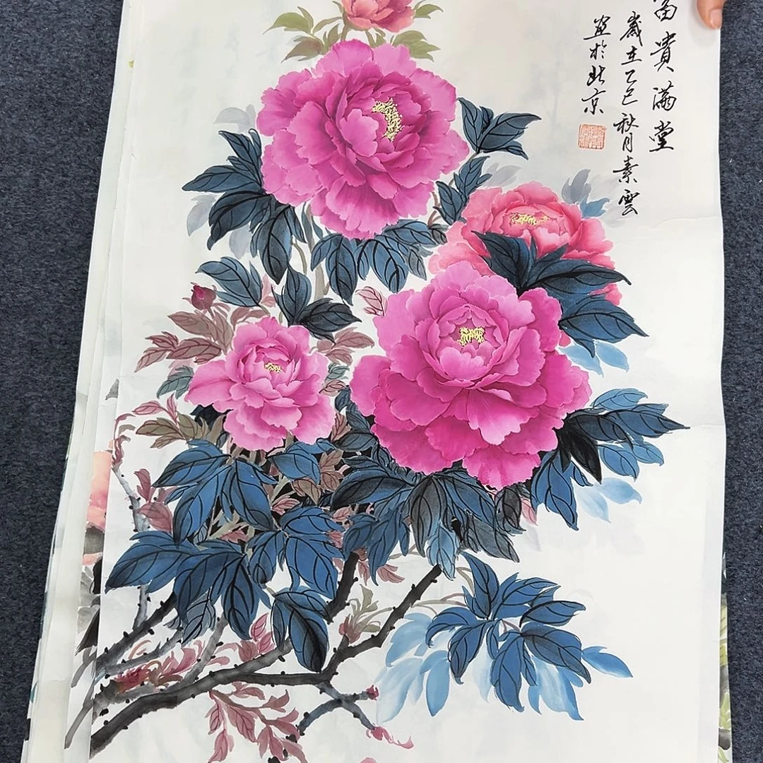 国画国画纯手绘作品。漏漏漏！！！