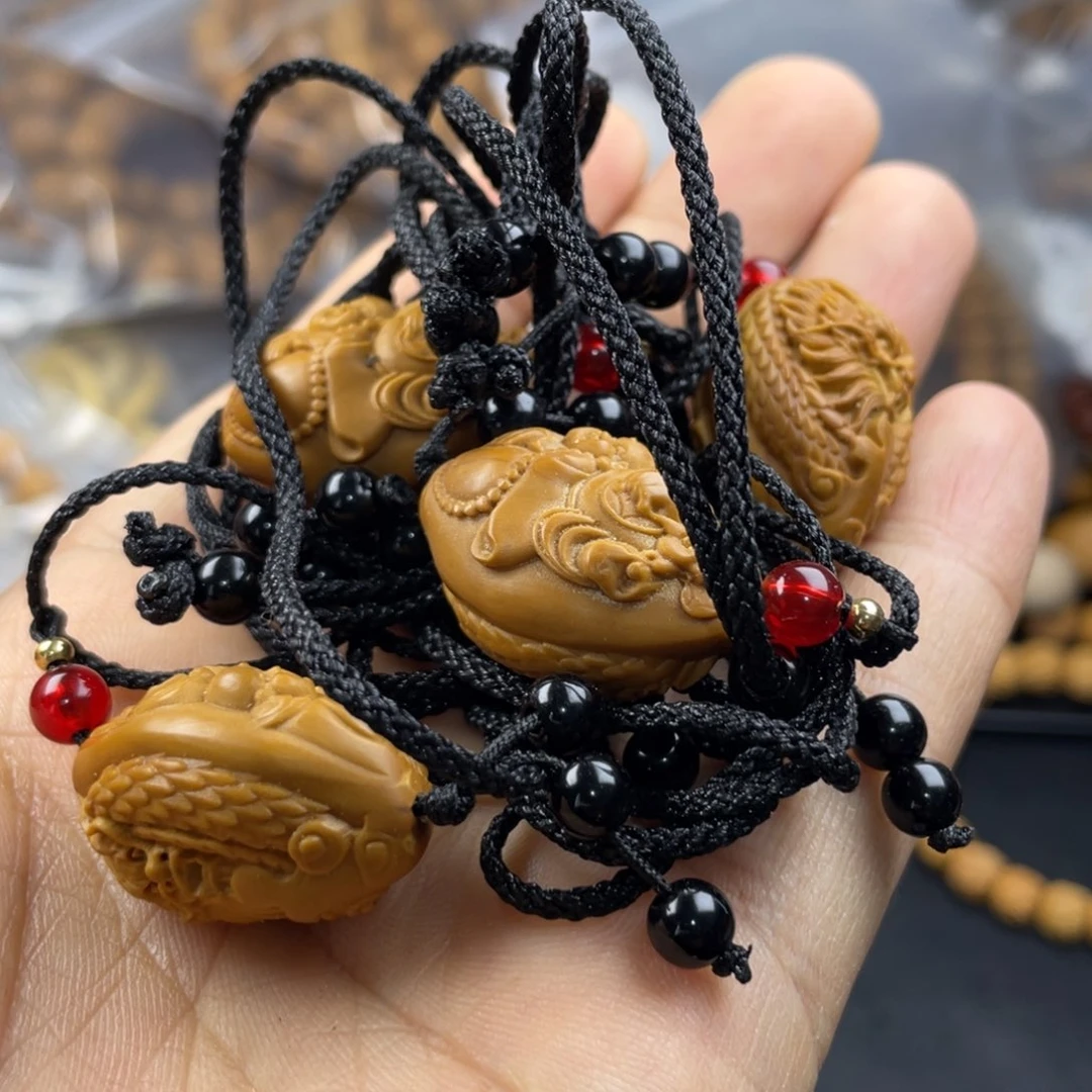 猴头核桃吊坠得罪