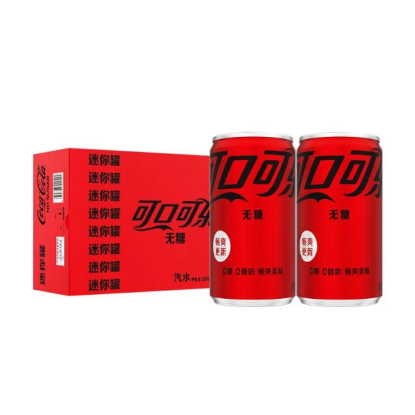 可口可乐 迷你罐零度无糖汽水 200ml*20罐