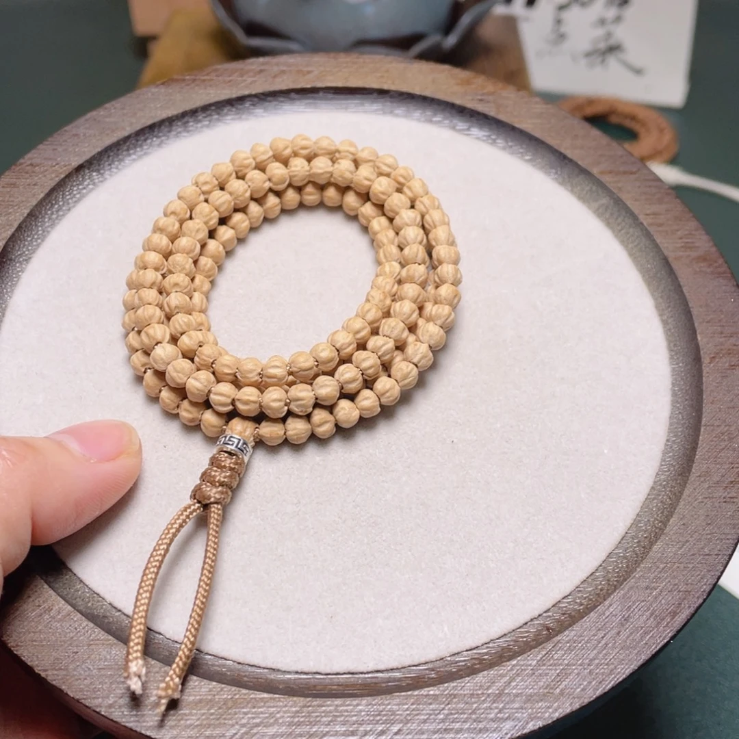 柏香籽/百香籽吊坠莲花金豆