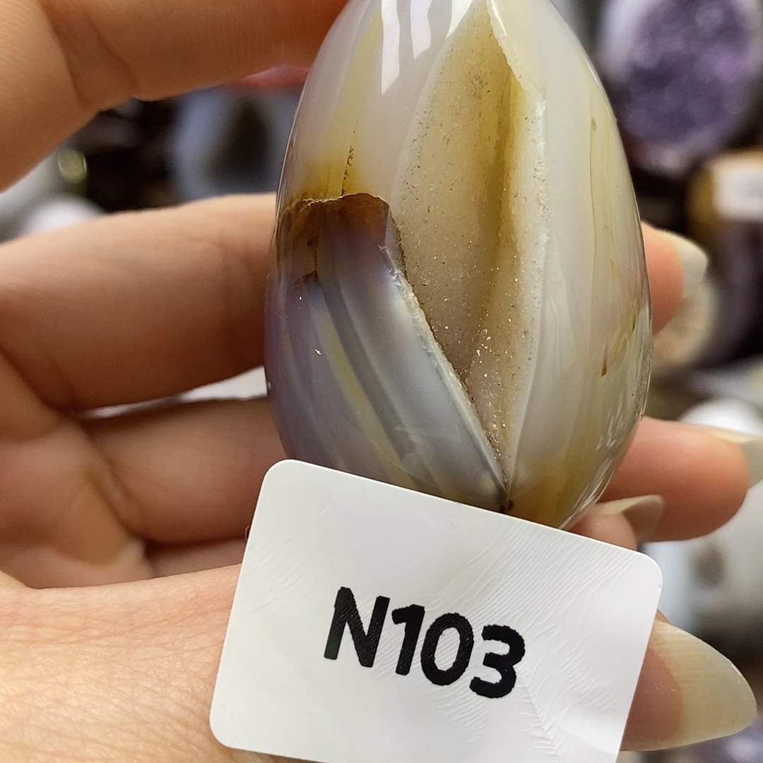 未镶嵌玛瑙/玉髓珠宝奇石