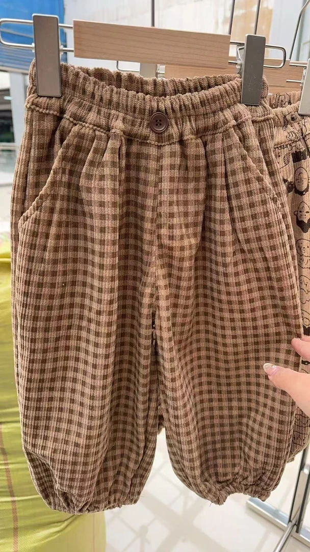 甜甜家童装老爹裤