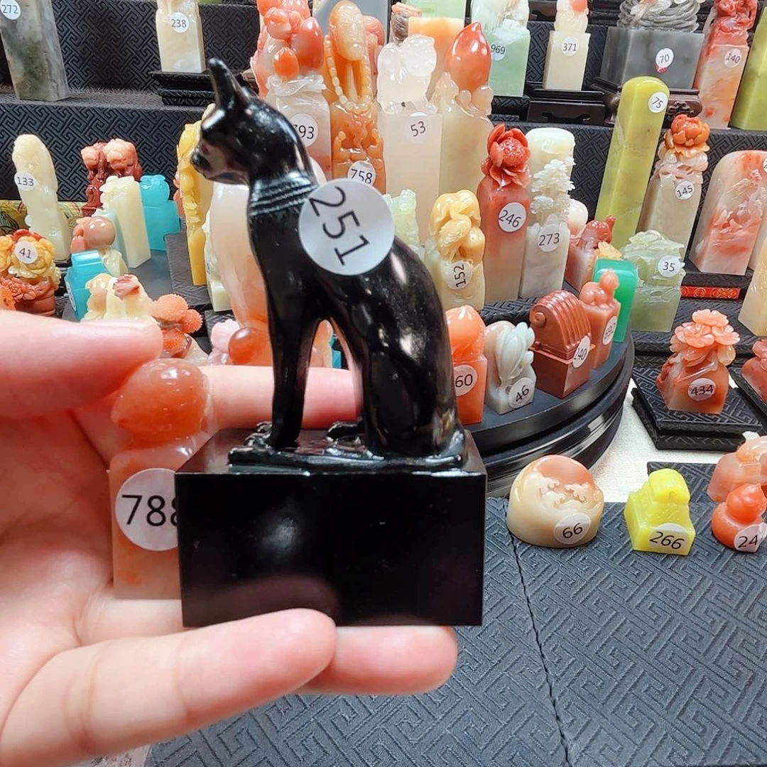 寿山石印石小*灯福利价