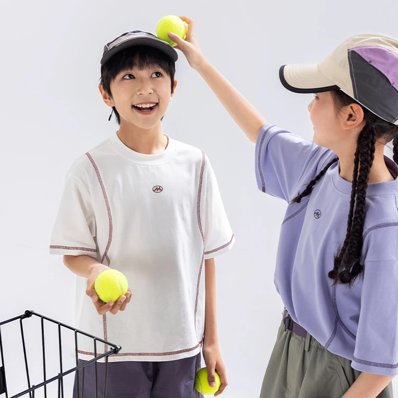 【2025夏款上新】男童短袖中大儿童运动休闲夏季薄款T女童夏装半袖