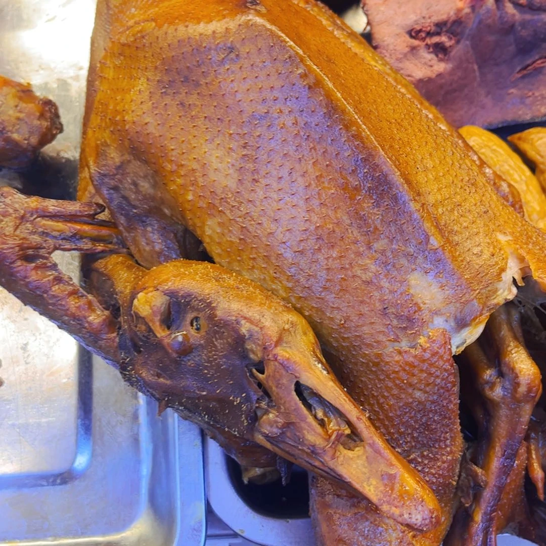 整只对青烤鹅88顺丰包邮