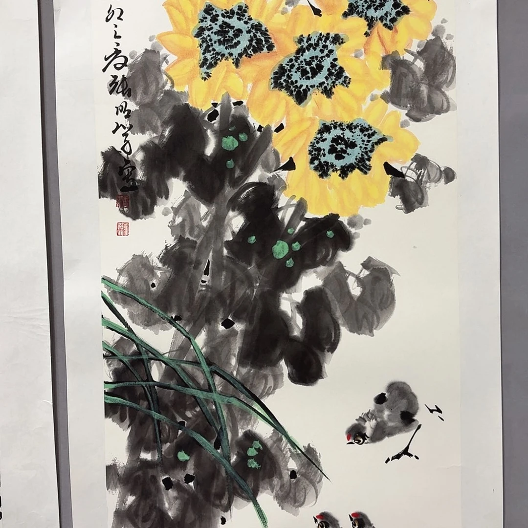 国画亲笔手绘放心去藏