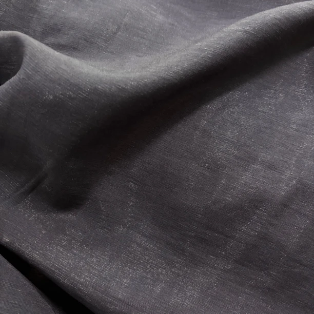 44 琉璃天丝麻面料 藏青色 6米