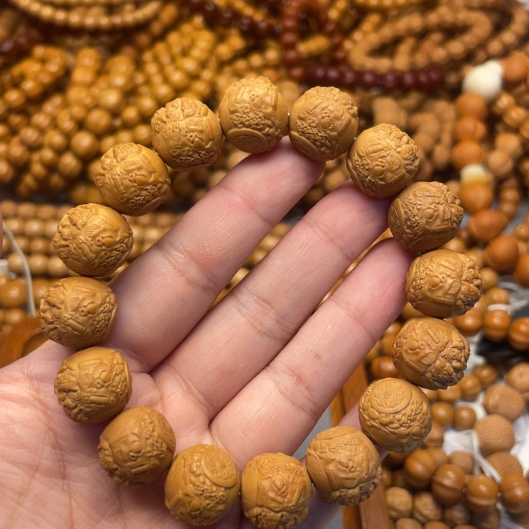 猴头核桃微瑕黄财神