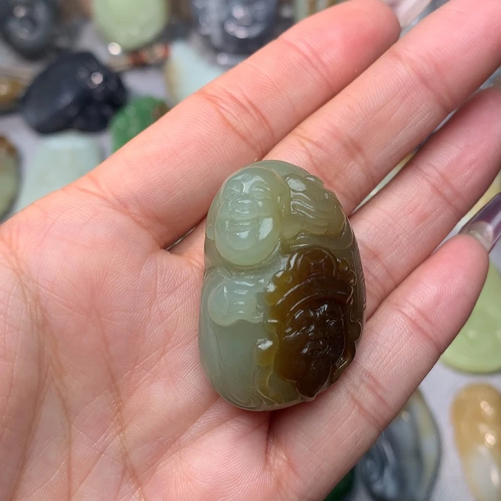 和田玉挂件未镶嵌