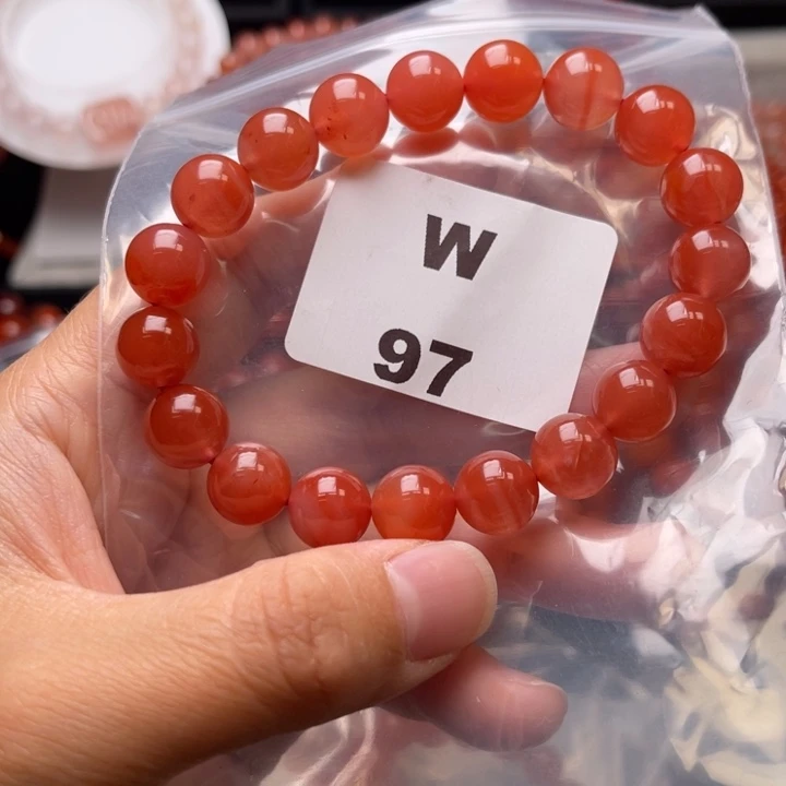 南红玛瑙未镶嵌多样性发货默认微瑕称重10mm