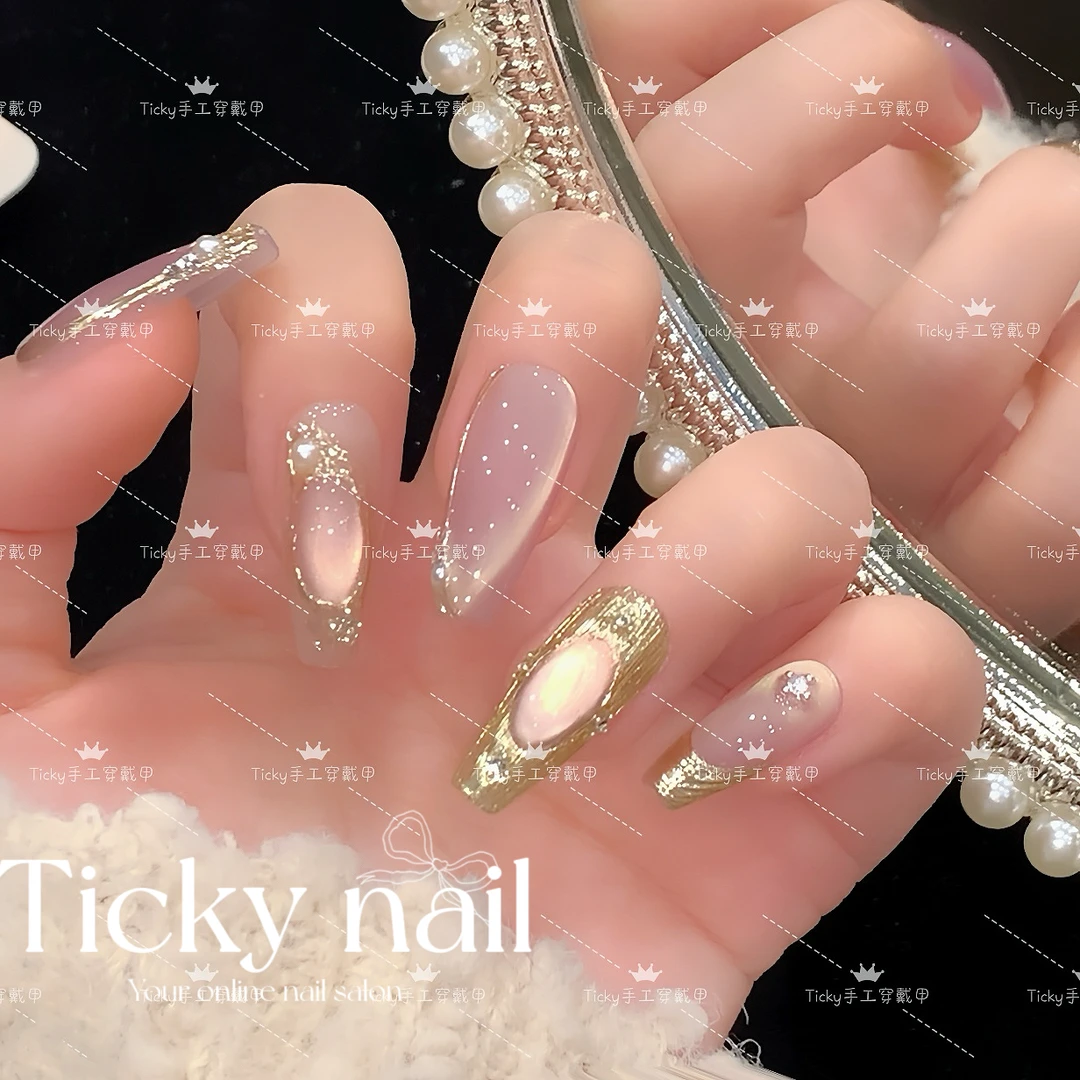 【九重紫】紫色系列高级感满满布契拉提同款穿戴甲上手绝绝子