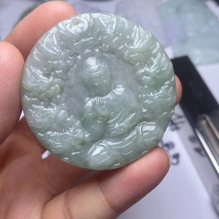 颈饰未镶嵌翡翠翡翠
