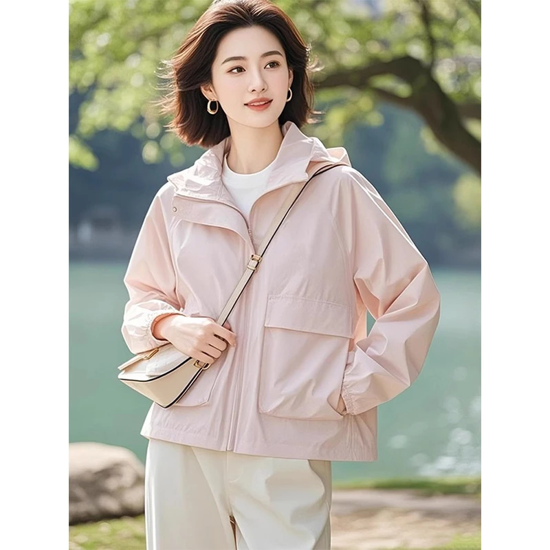 优雅气质风清新感外套女士2025春秋新款新颖别致高级感舒适感上衣