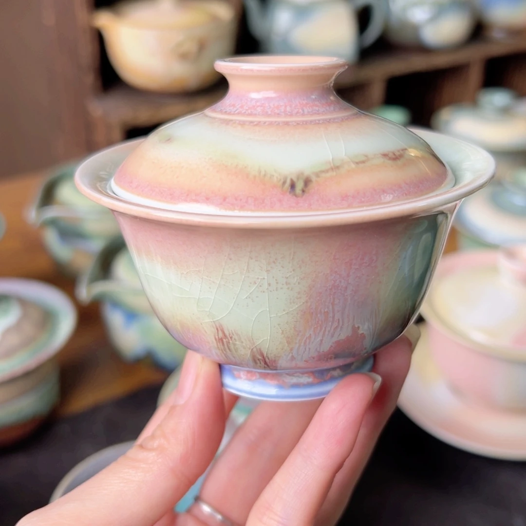 杯景德镇柴烧手作茶器