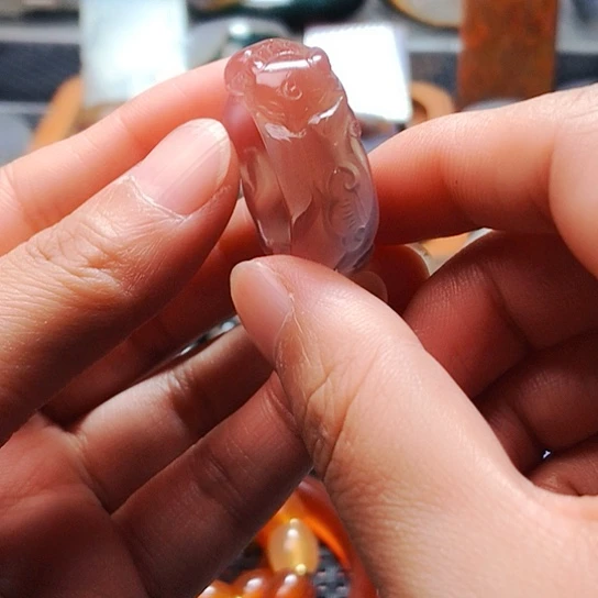 土***瓜未镶嵌戒指玛瑙/玉髓