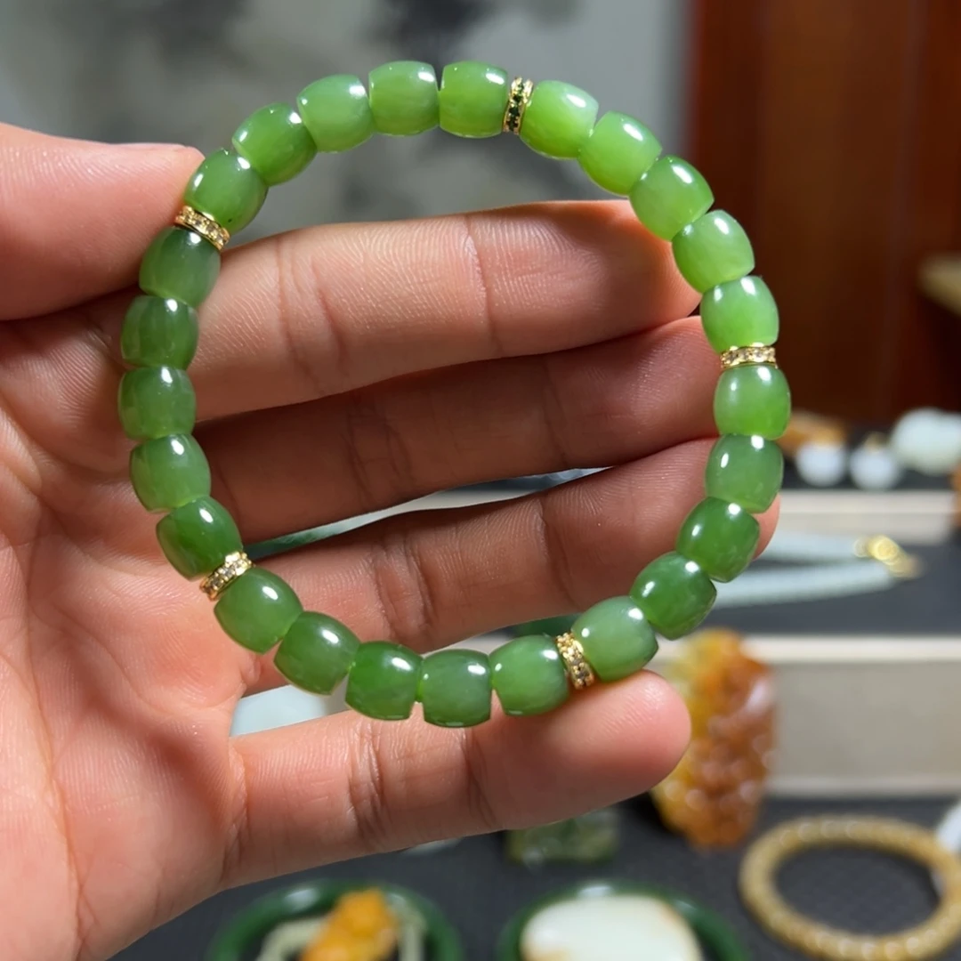 和田玉未镶嵌吊坠(不含链)