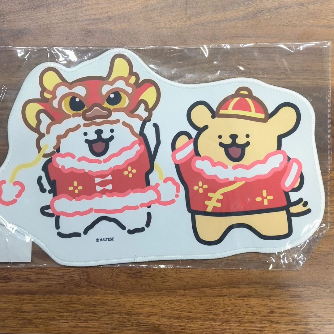 线条小狗-异形鼠标垫-E款