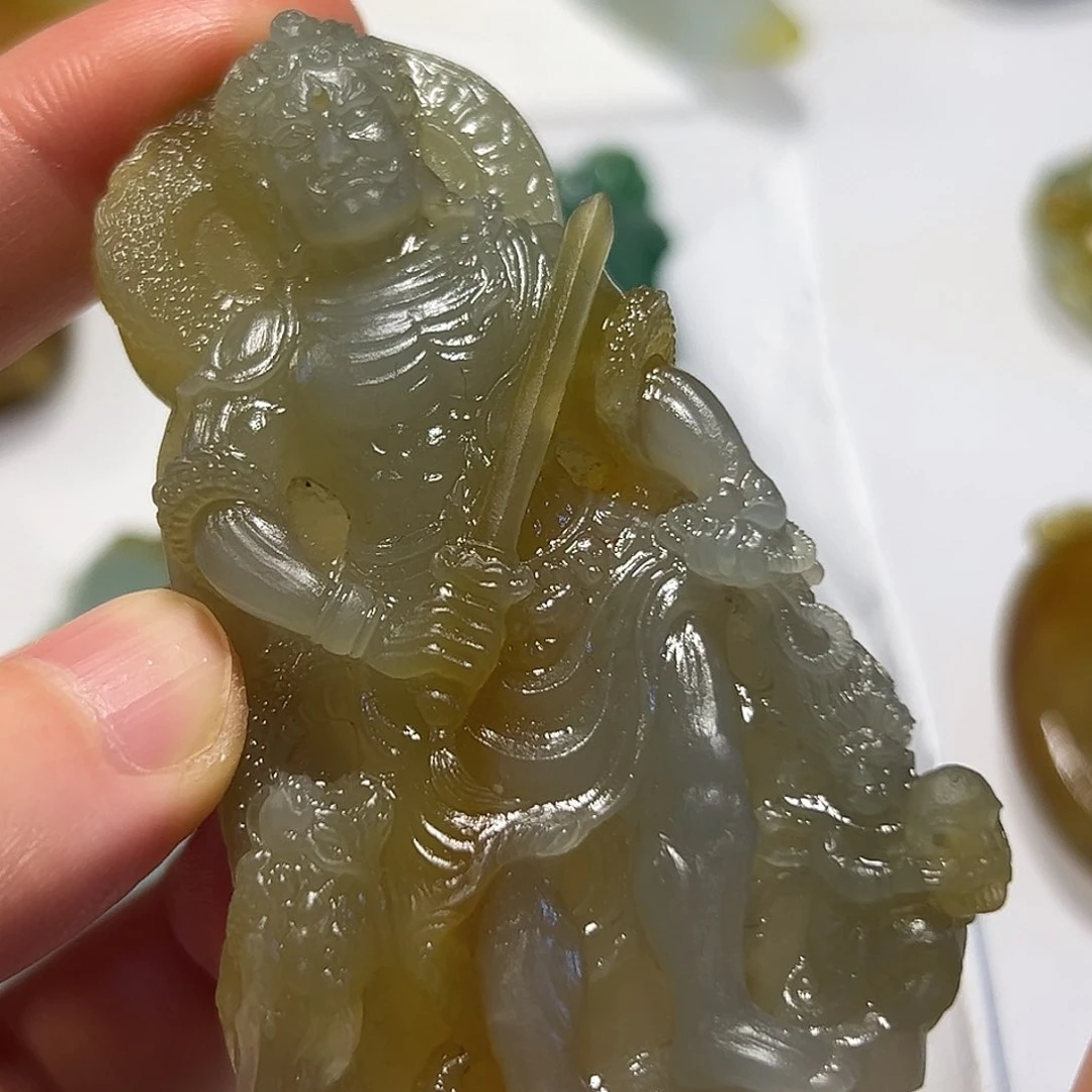 未镶嵌定制翡翠挂件
