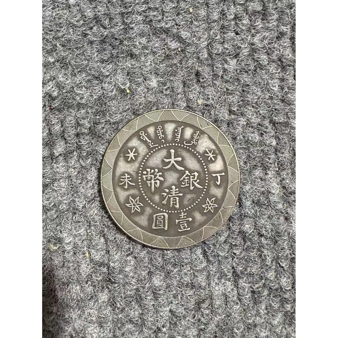 43【龙洋轩】精选手工复制仿古铜银复古纪念工艺摆件