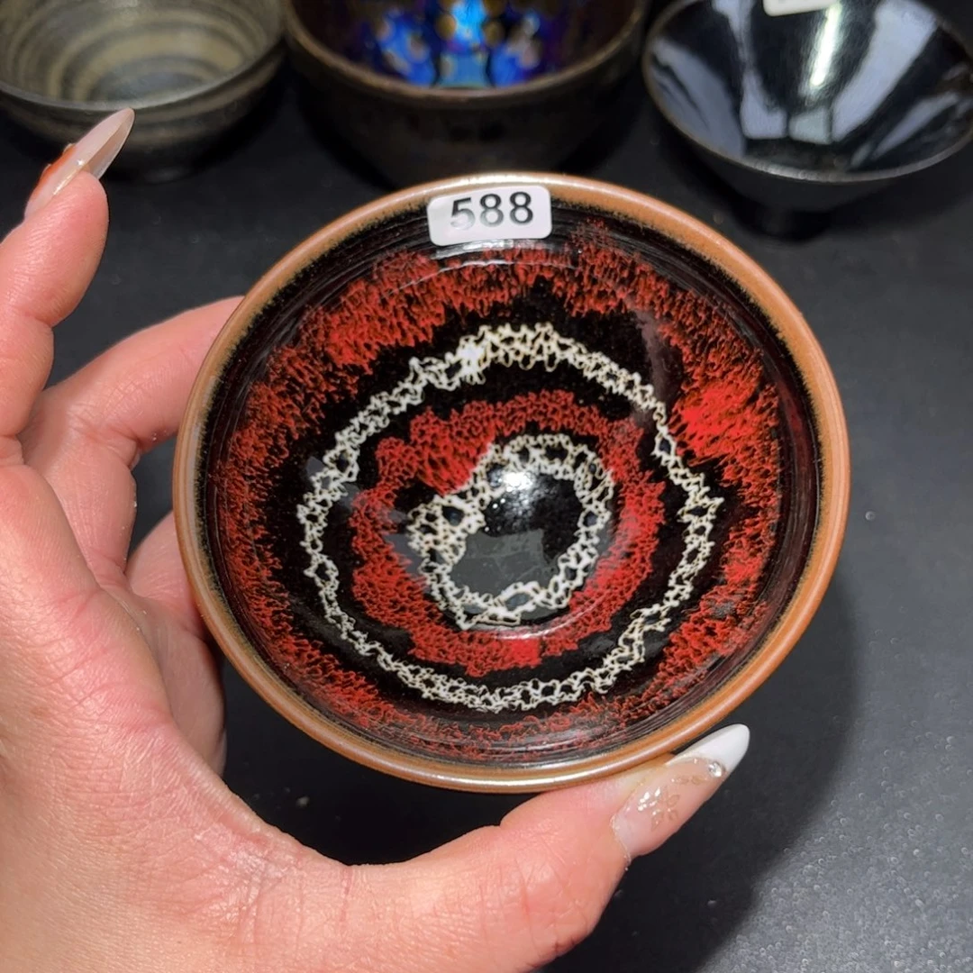 茶盏588 建盏单盏太好看了吧……