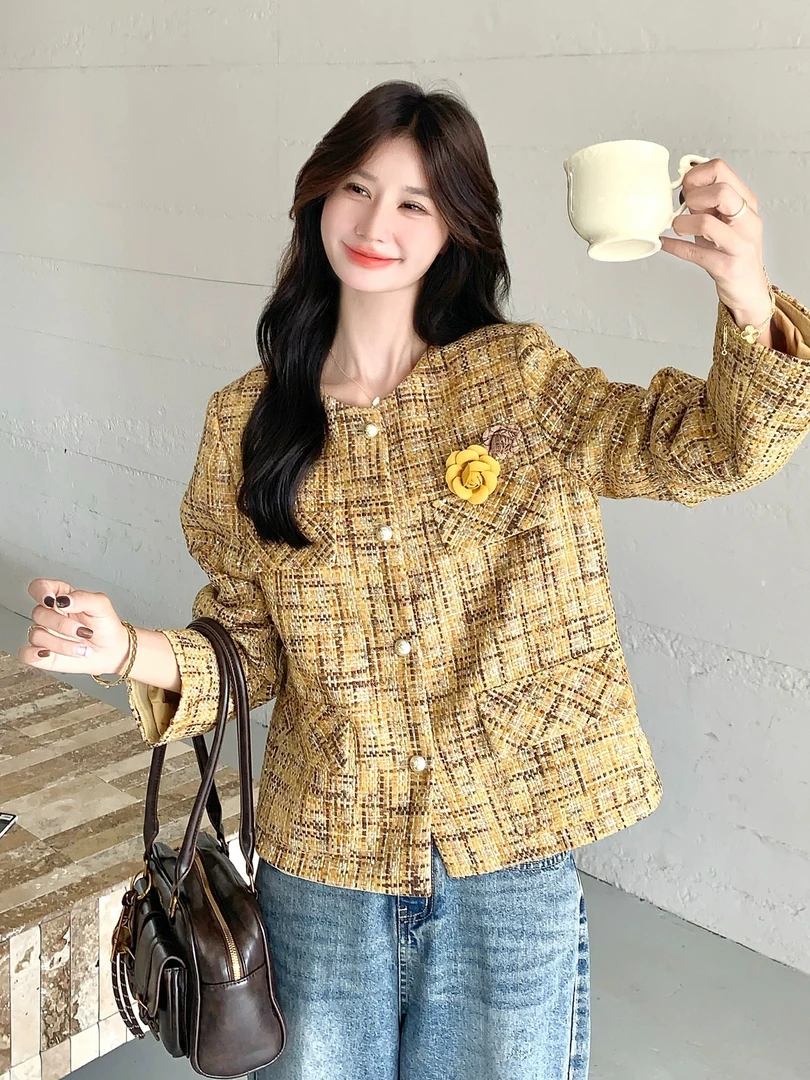 820-829集合新款显瘦时尚外套女款