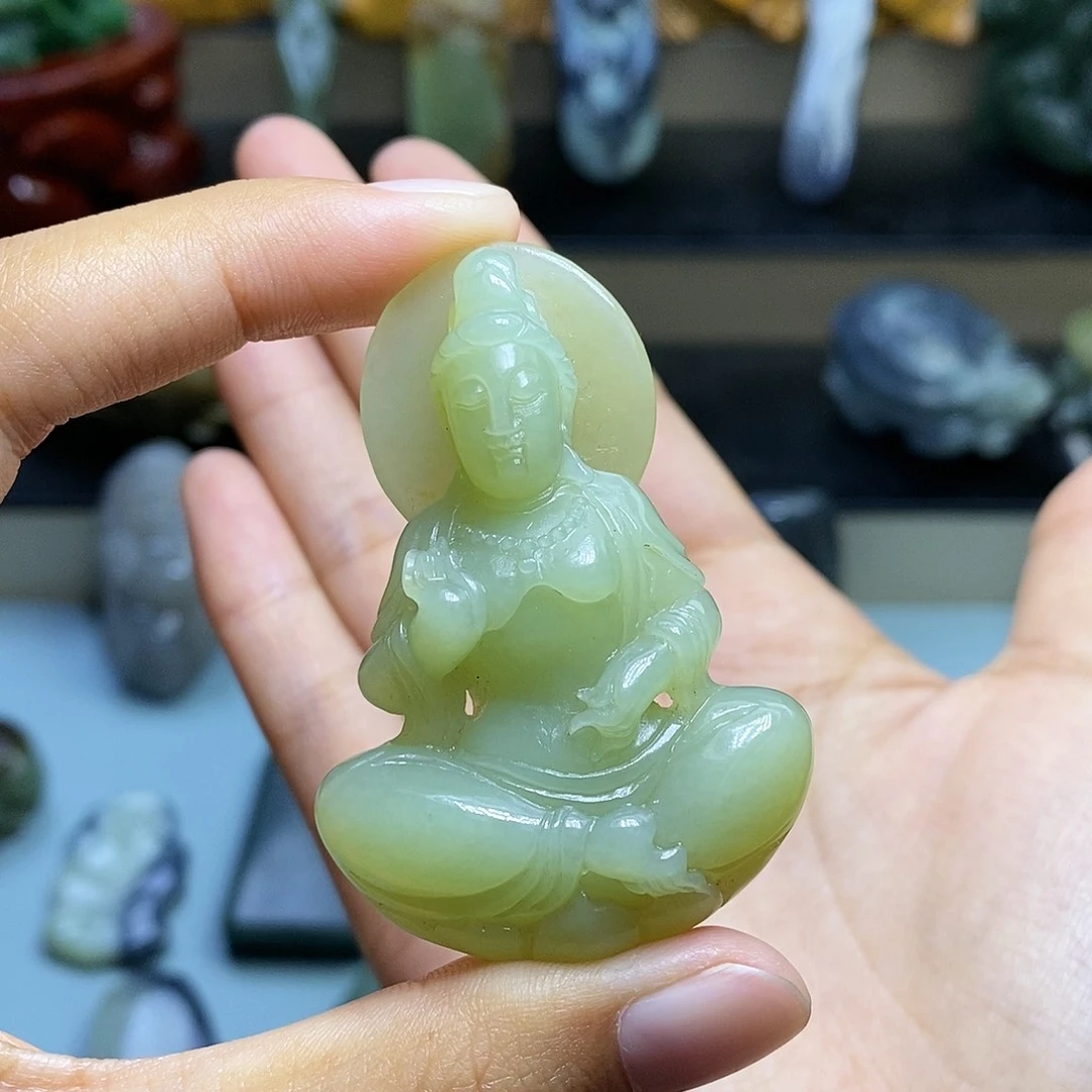 颈饰未镶嵌和田玉?****?