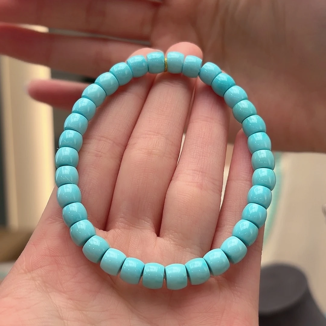 绿松石未镶嵌颈饰