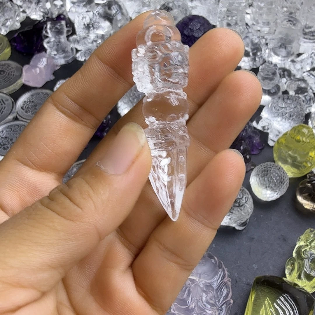 未镶嵌吊坠(不含链)水晶