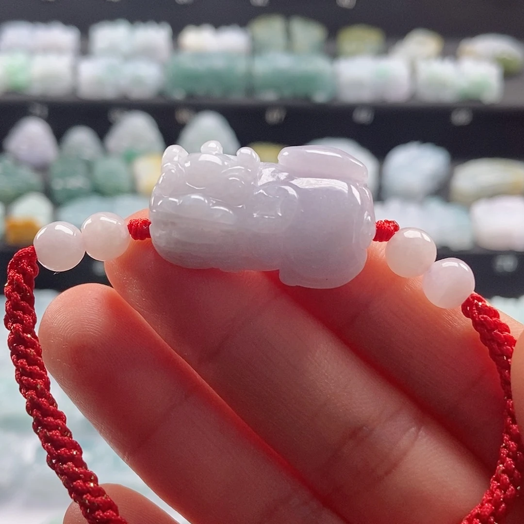 颈饰未镶嵌翡翠翡翠貔貅