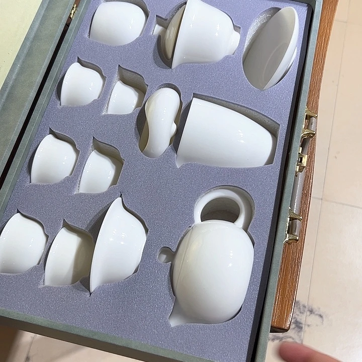 德化白瓷礼盒套装