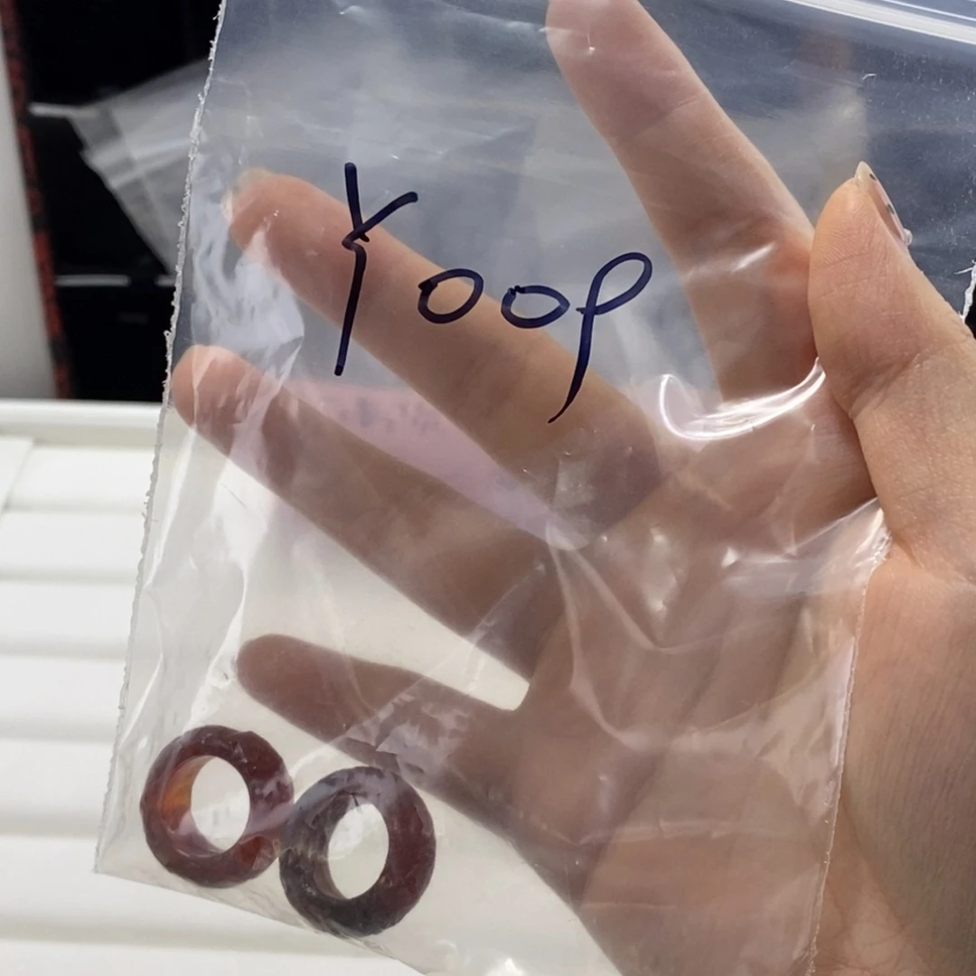 万***萱玛瑙/玉髓合金珠宝半成品
