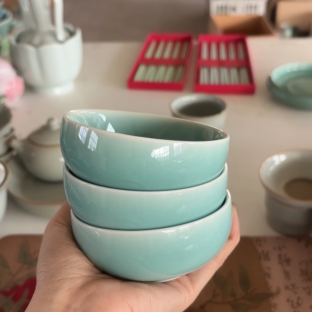 小米茶器龙泉云间青瓷