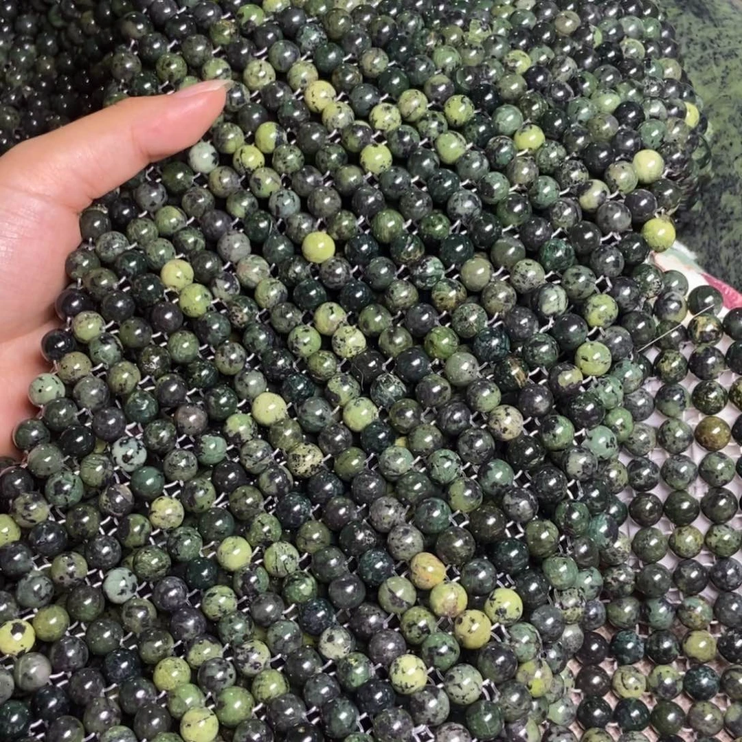 用***4未镶嵌蛇纹石玉药王石枕巾