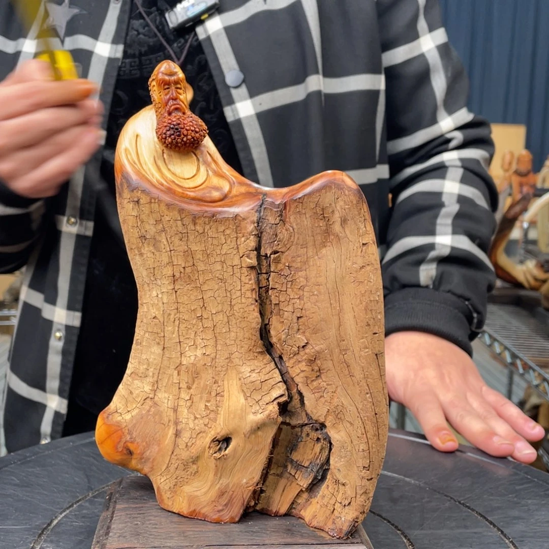 柏木（崖柏）随型摆件