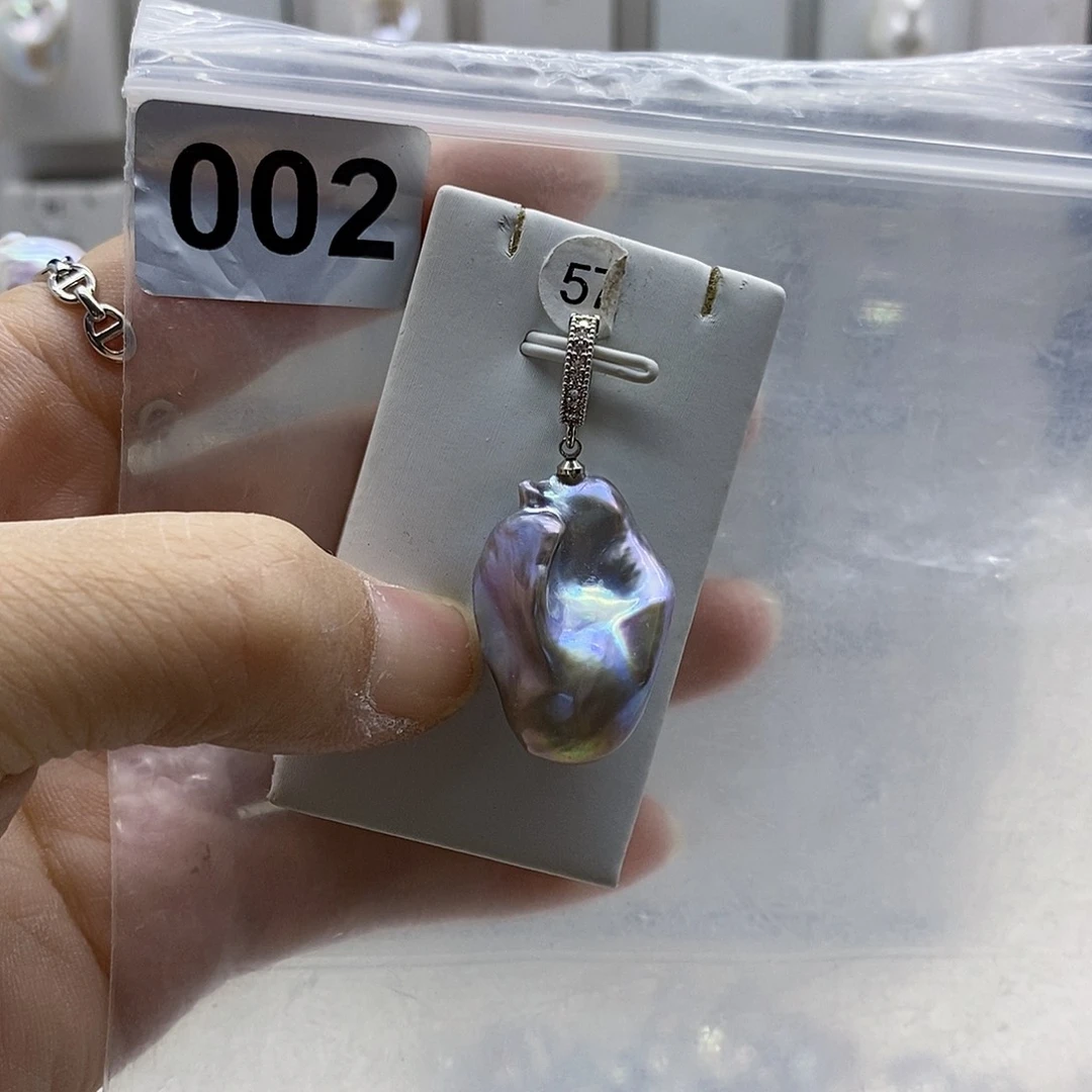 颈饰合金淡水珍珠