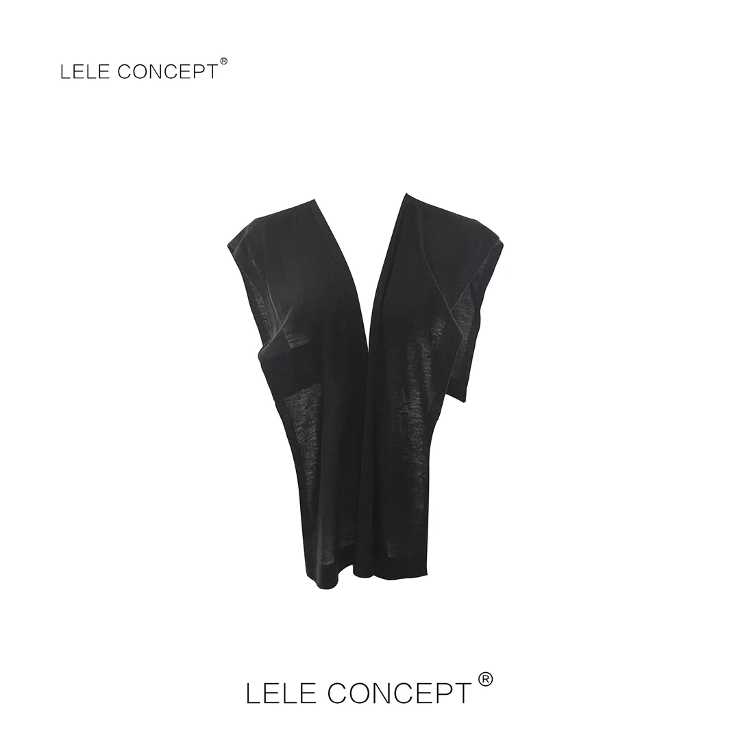 LELE CONCEPT丨早秋新款时装百搭款披肩WJ063