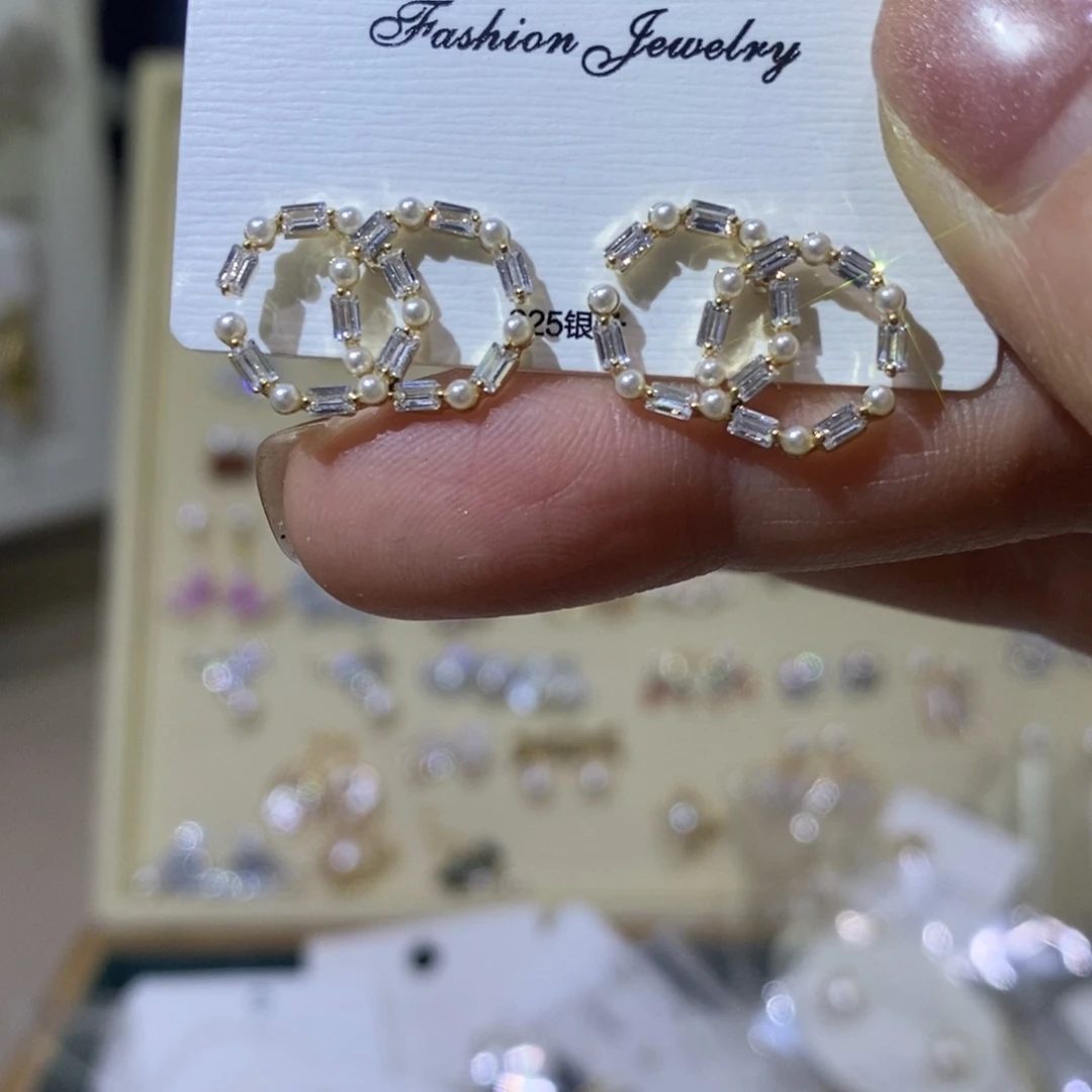 合成碳硅石纯铜925银