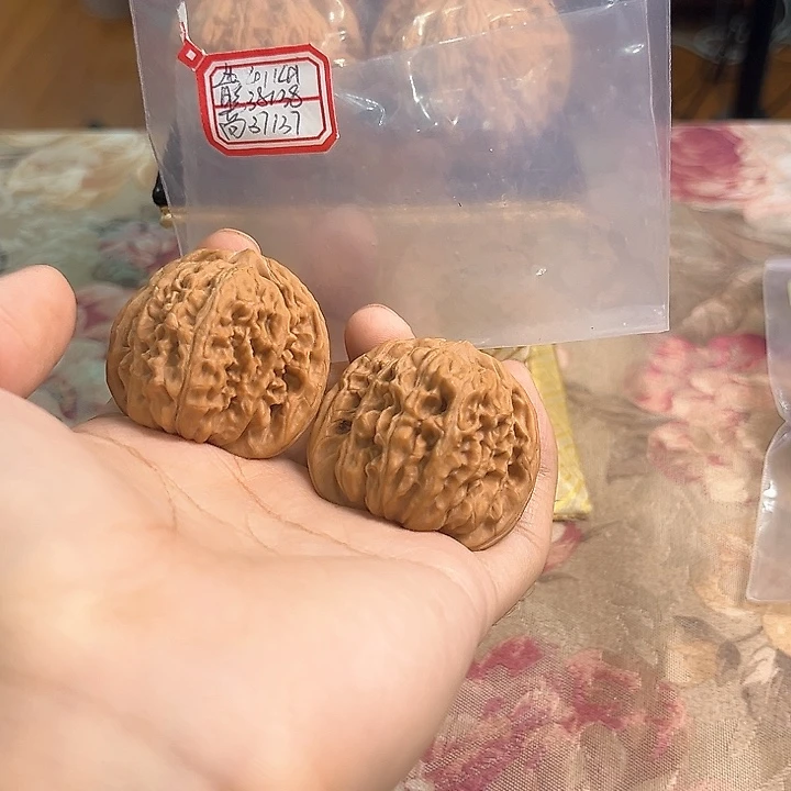 文玩核桃把件平谷四座楼