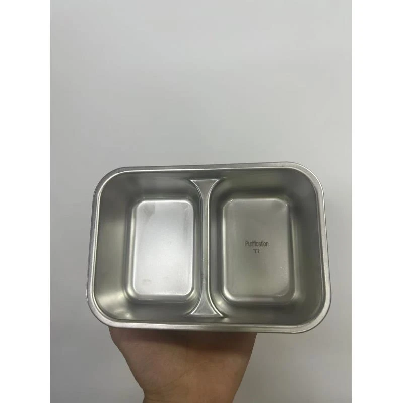 微瑕 钛 双槽蒸盘 调料盒