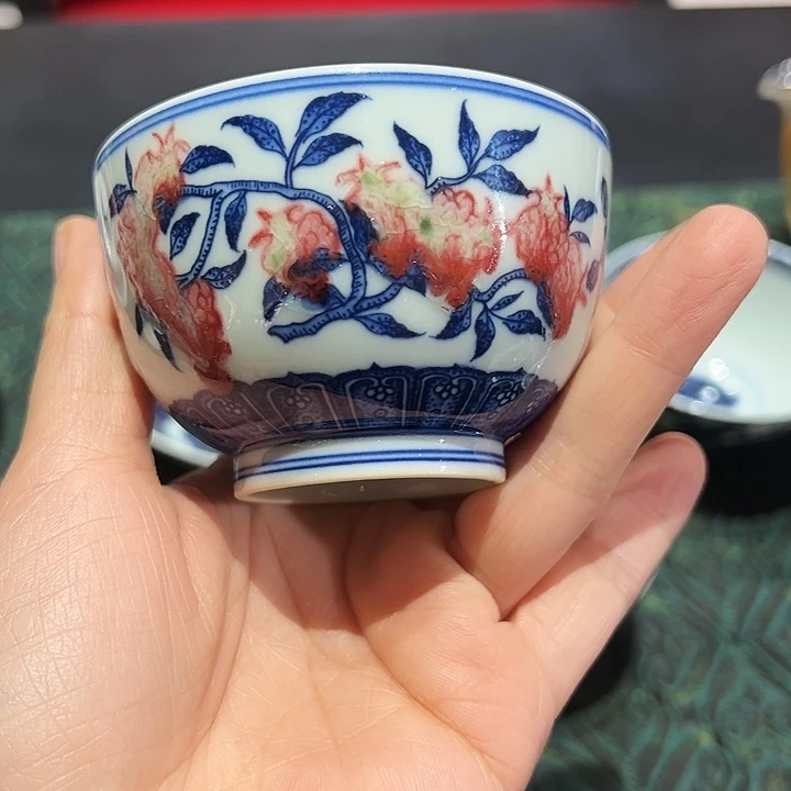 微瑕臻玉古坊原矿孔雀石釉里红