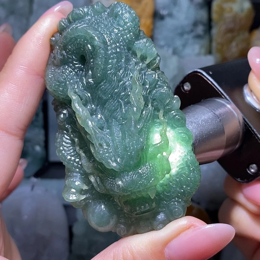 天然翡翠定制毛货抛光8888888888