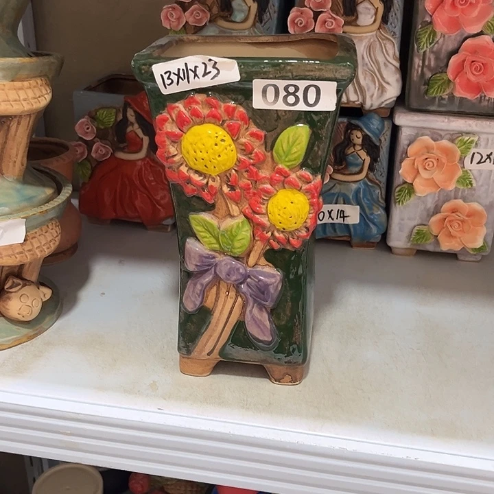 粗陶材质多肉花盆