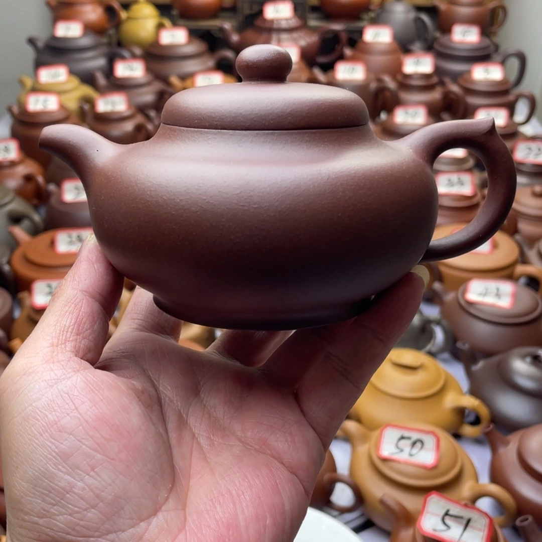茶壶紫砂宜兴紫砂半手工