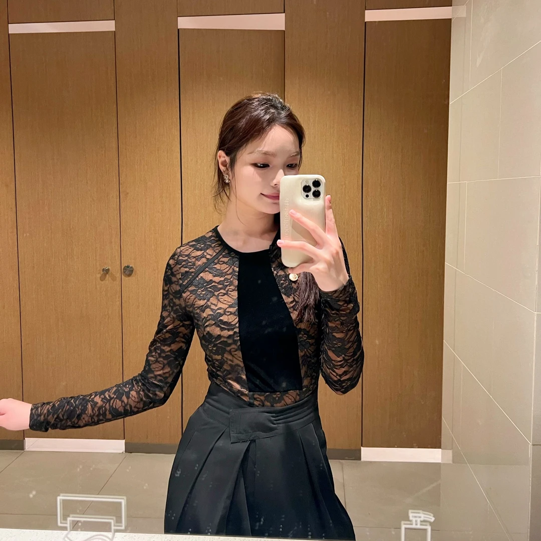 WIN定制咖蕾莎上衣气质修身时尚跳舞洋气上衣舞蹈摩登舞舞蹈服
