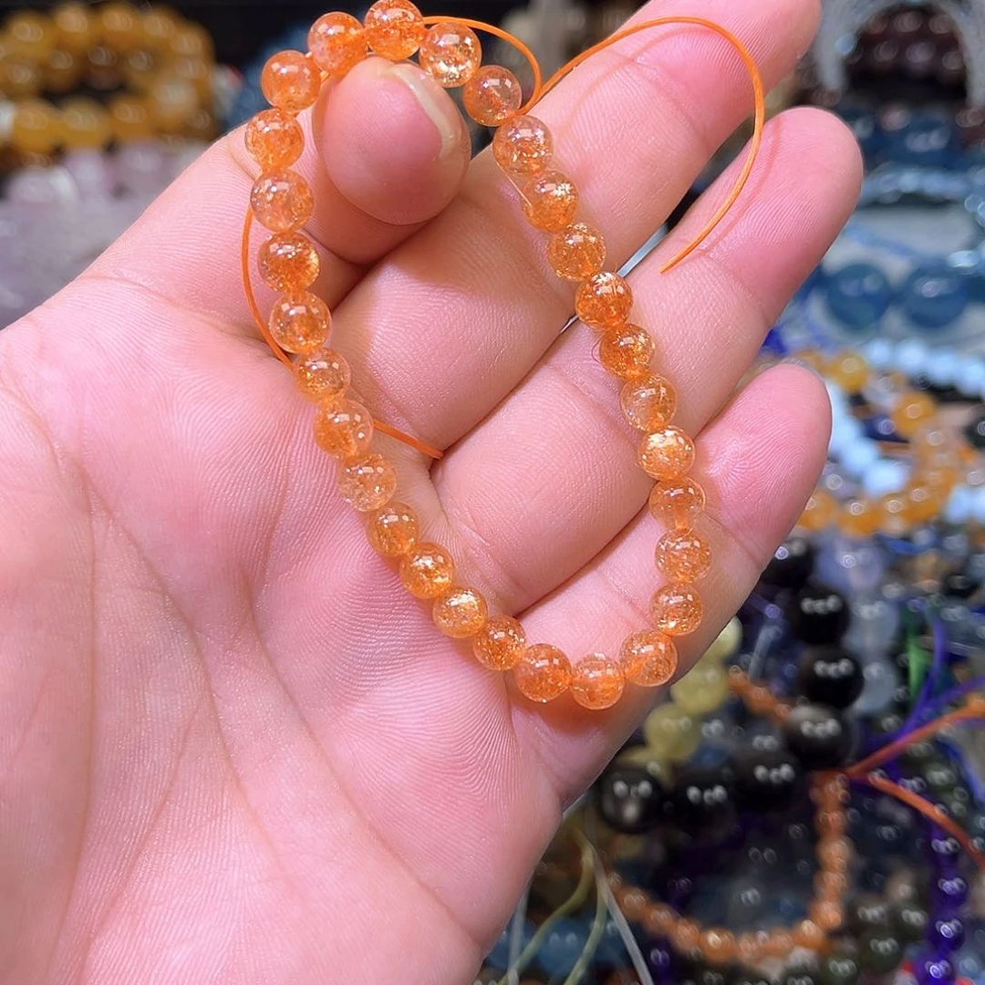 水晶手链未镶嵌将**将天然水晶未镶嵌