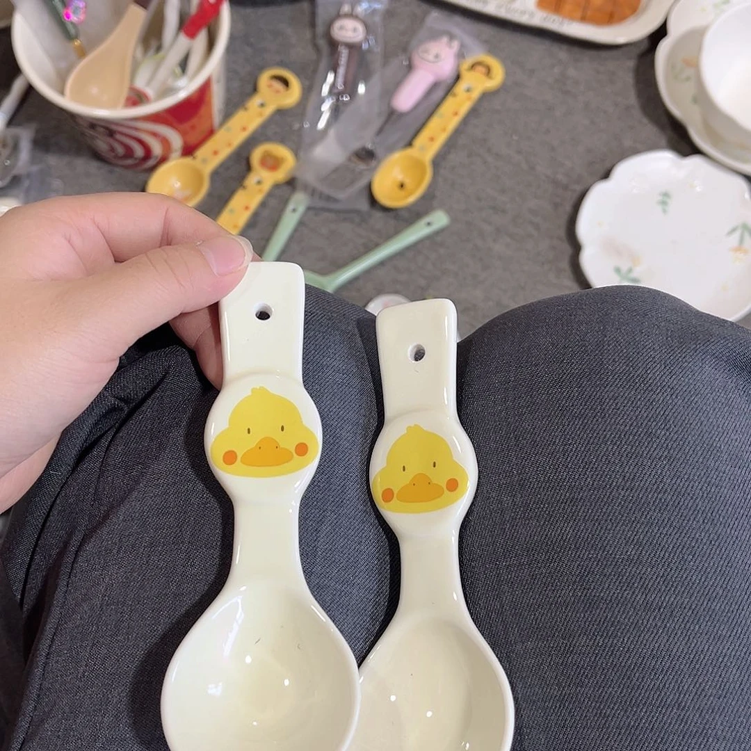 2只勺子陶瓷餐具系列